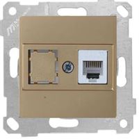 RİTA MEK TUŞ DATA PRİZİ 1*RJ45 (KON.SÜZ) DORE 1